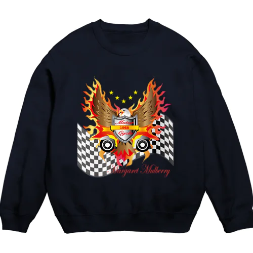 アメリカンモーターサイクル　イーグル Crew Neck Sweatshirt