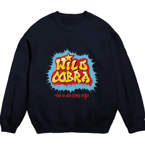 wild cobra Crew Neck Sweatshirt