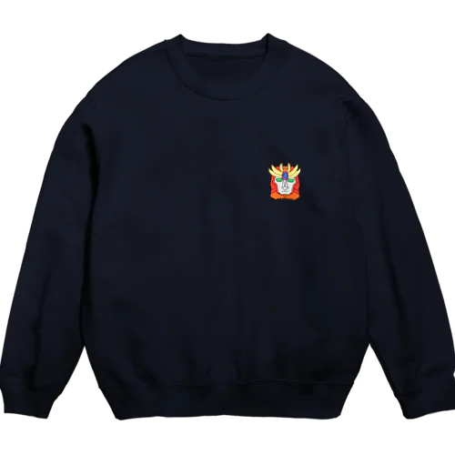 架空戦士★マモルンダー・ターボ Crew Neck Sweatshirt