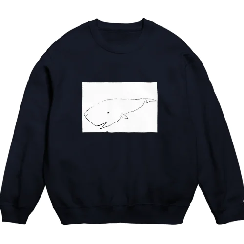 くじら1号 Crew Neck Sweatshirt