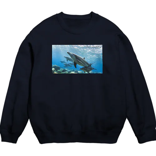Love Dolphin 4 Crew Neck Sweatshirt