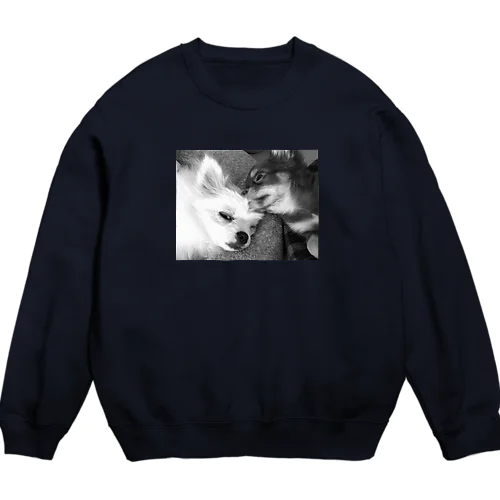 Fighting Dogs Crew Neck Sweatshirt