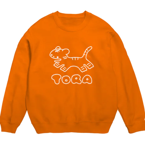 とらTORA2022濃色用 Crew Neck Sweatshirt