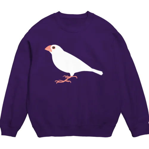 白文鳥 Crew Neck Sweatshirt