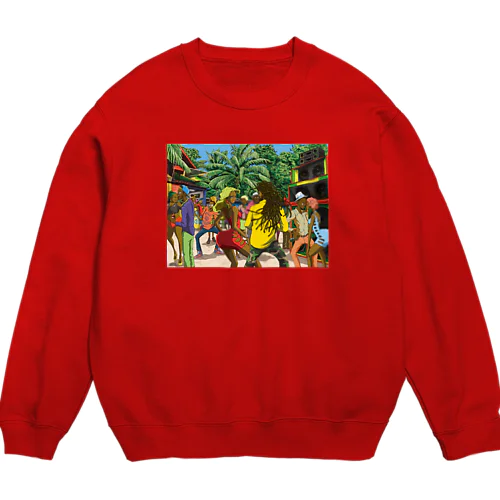 Jamaican Dance Crew Neck Sweatshirt