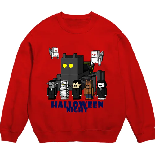  【ハロウィン】ハロウィンナイト Crew Neck Sweatshirt