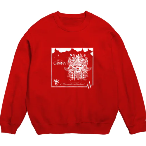 Green Man（スクエア）　スウェット Crew Neck Sweatshirt