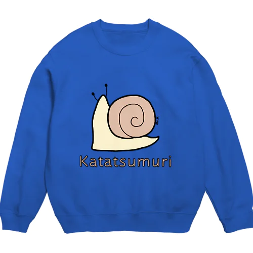 Katatsumuri (カタツムリ) 色デザイン Crew Neck Sweatshirt