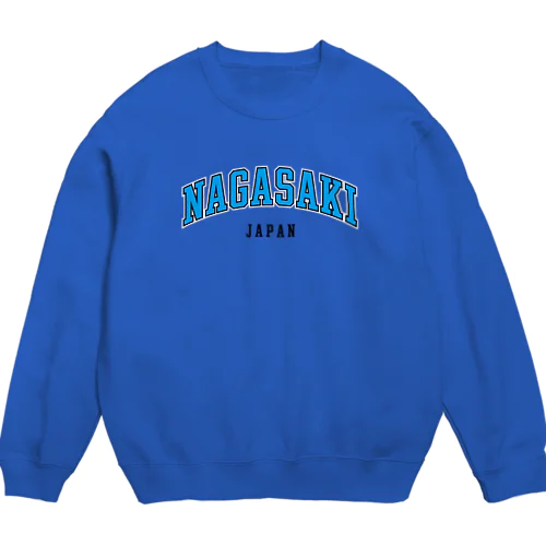 NAGASAKI COLLEGE LOGO Crew Neck Sweatshirt