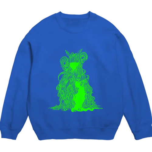 あなめちんぴん元気 Crew Neck Sweatshirt