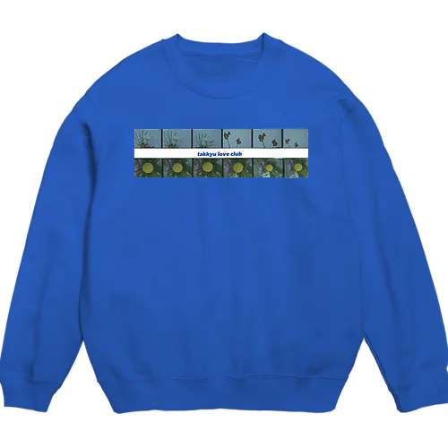 takkyu love club Crew Neck Sweatshirt