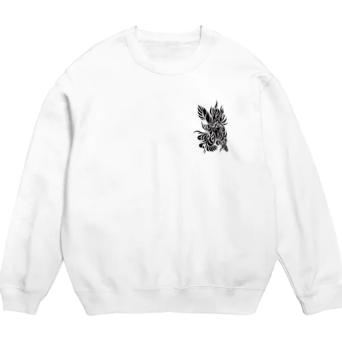 Wind-1 BK Crew Neck Sweatshirt