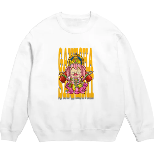 ガネーシャだよ！さげみちゃん Crew Neck Sweatshirt