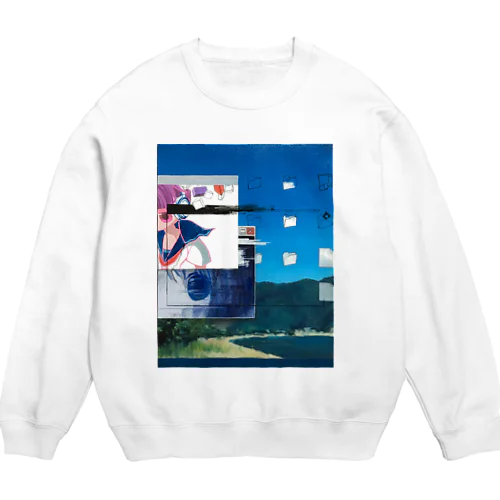 On The Desktop Crew Neck Sweatshirt