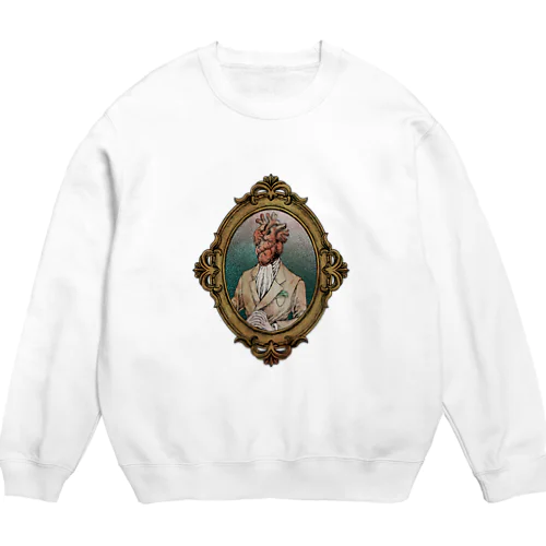 亡霊の館柄_心臓公爵肖像画 Crew Neck Sweatshirt