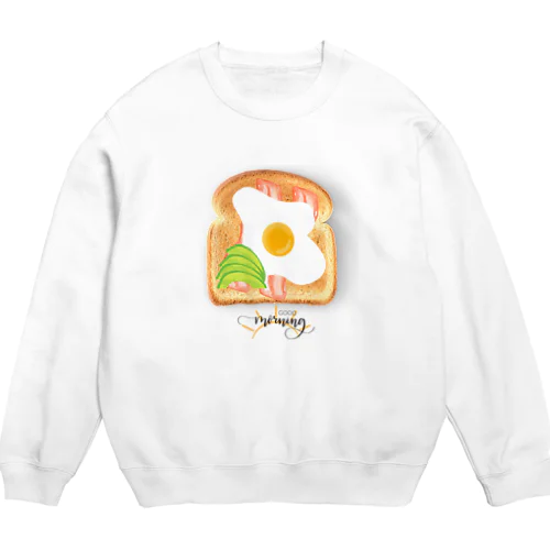 Morning Toast Crew Neck Sweatshirt