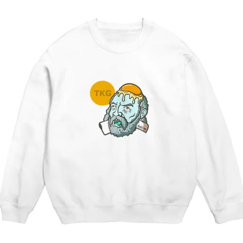 卵かけガリレオ Crew Neck Sweatshirt