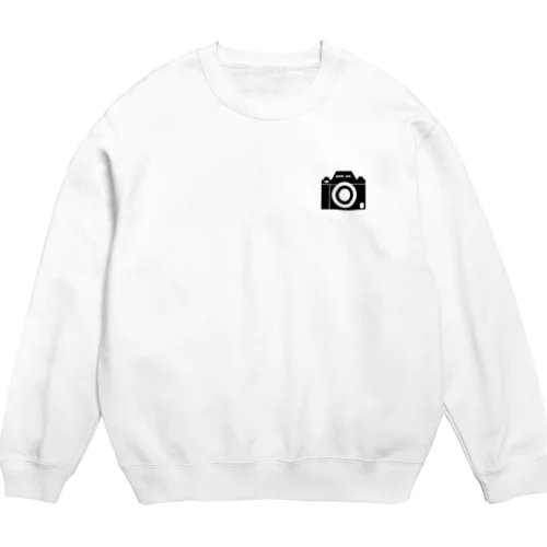 ゆーいち　カメラロゴスウェット（全14色） Crew Neck Sweatshirt