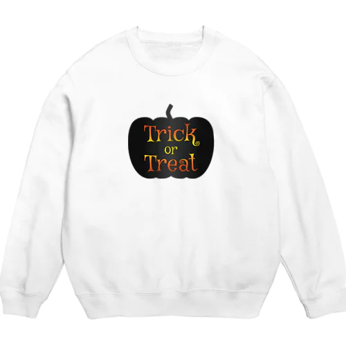 トリックオアトリートカボチャ Crew Neck Sweatshirt