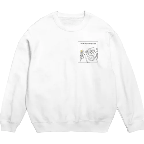 Ezo Picky Woodpecker Crew Neck Sweatshirt