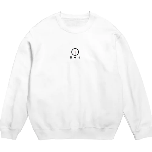 アーチェリー　ドットサイト・黒 Crew Neck Sweatshirt