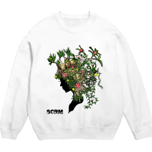 【植物fashion】パキポディウム Crew Neck Sweatshirt