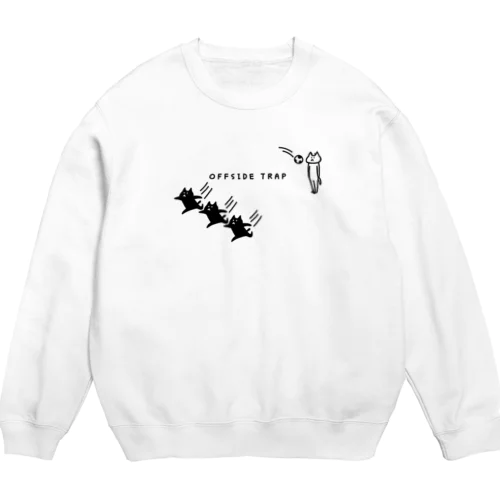 サッカー　オフサイドトラップ Crew Neck Sweatshirt