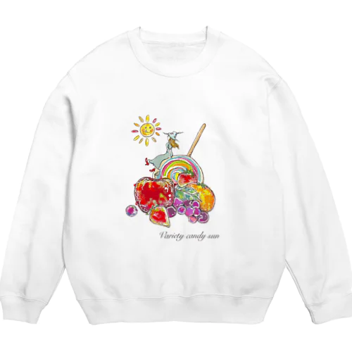 バラエティーキャンディーSANのオリジナルグッズ Crew Neck Sweatshirt