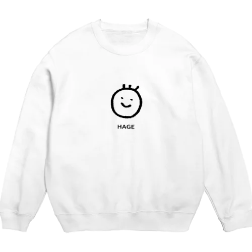 はげ Tシャツ Crew Neck Sweatshirt