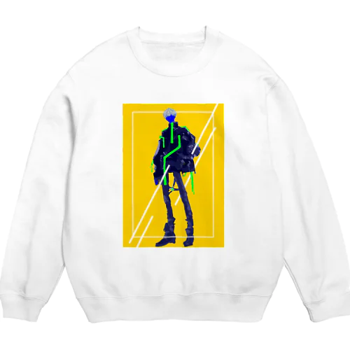 まぶしい Crew Neck Sweatshirt