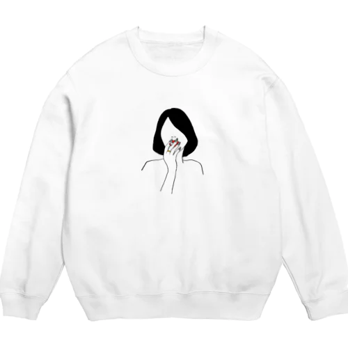 大人の女 Crew Neck Sweatshirt