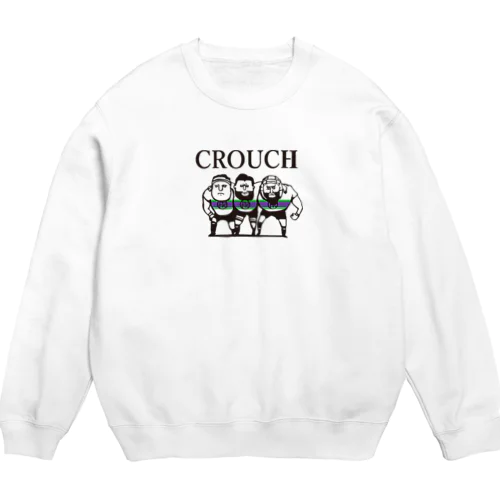【ラグビー / Rugby】 CROUCH Crew Neck Sweatshirt