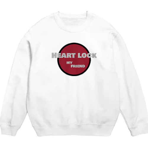 Heart Lock Crew Neck Sweatshirt