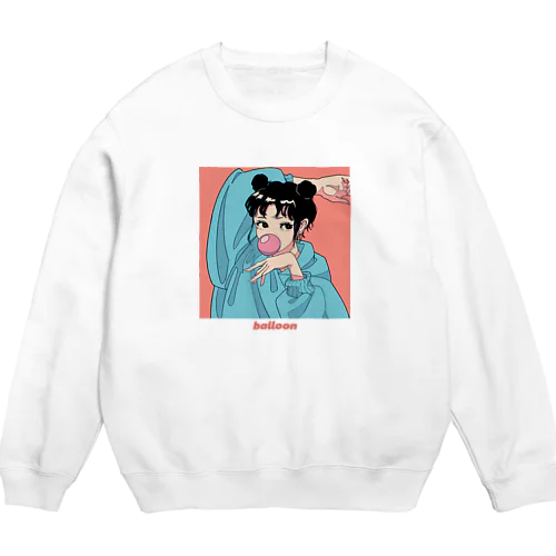 balloon Crew Neck Sweatshirt