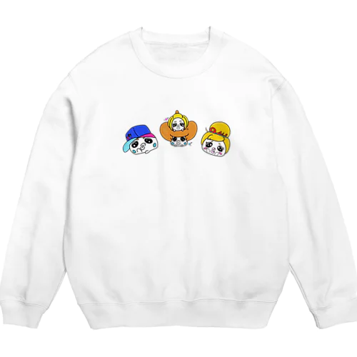 むちょことぴぃた♪ Crew Neck Sweatshirt