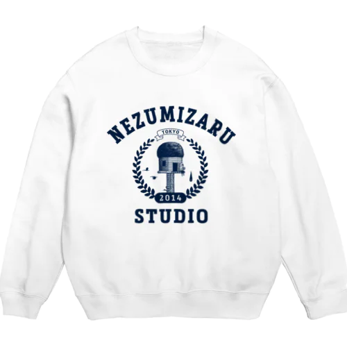 ネズミザルスタジオネイビー Crew Neck Sweatshirt