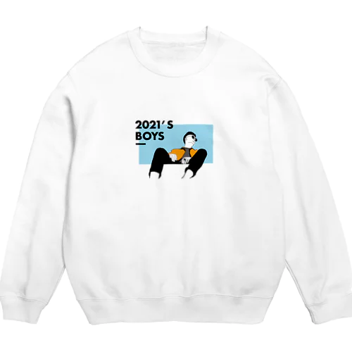 2021'S BOYS_w Crew Neck Sweatshirt