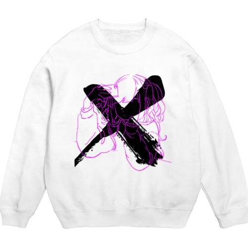罰ヘラ Crew Neck Sweatshirt