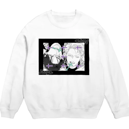 エン推し用：FANGS５話扉絵 Crew Neck Sweatshirt