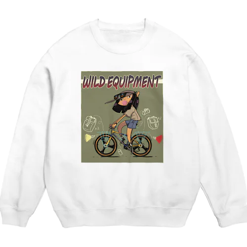 "WILD EQUIPMENT” Crew Neck Sweatshirt