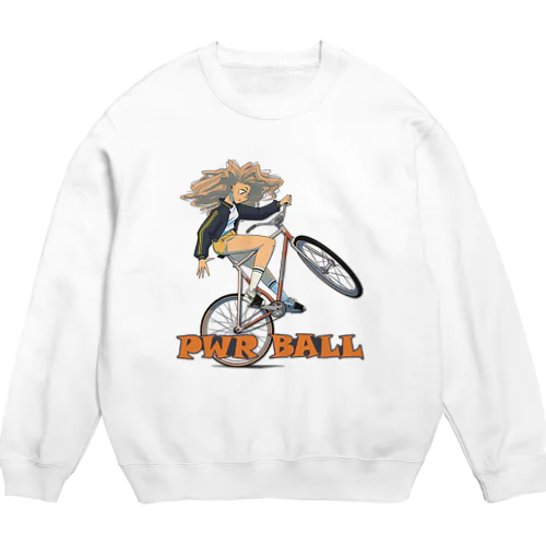 "PWR BALL" Crew Neck Sweatshirt