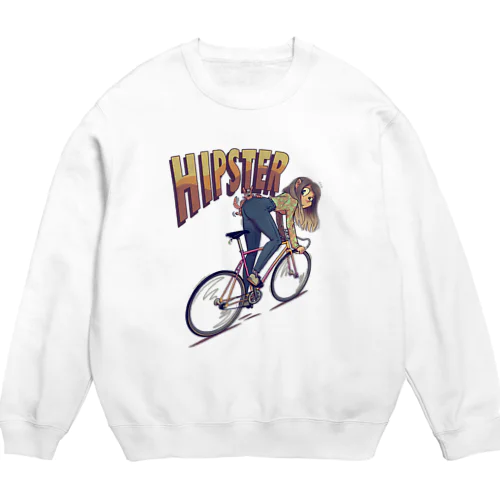 "HIPSTER" Crew Neck Sweatshirt