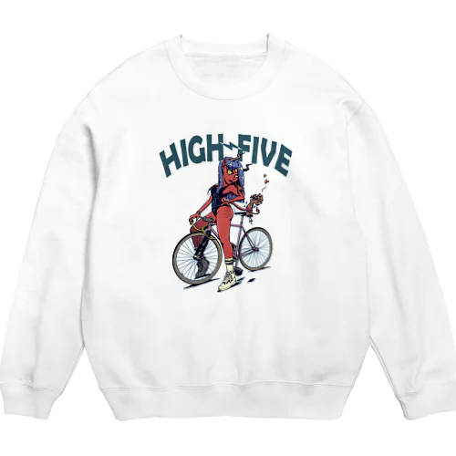 "HIGH FIVE" Crew Neck Sweatshirt