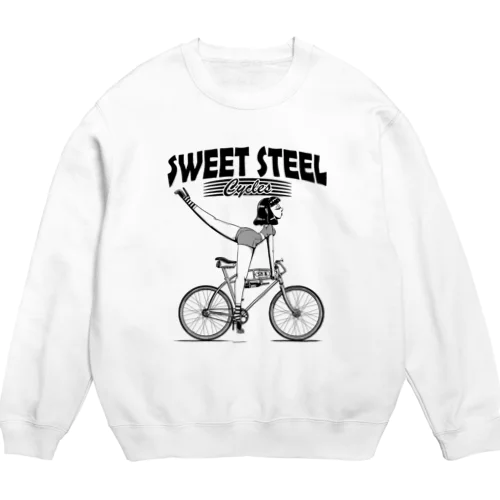 "SWEET STEEL Cycles" #1 Crew Neck Sweatshirt