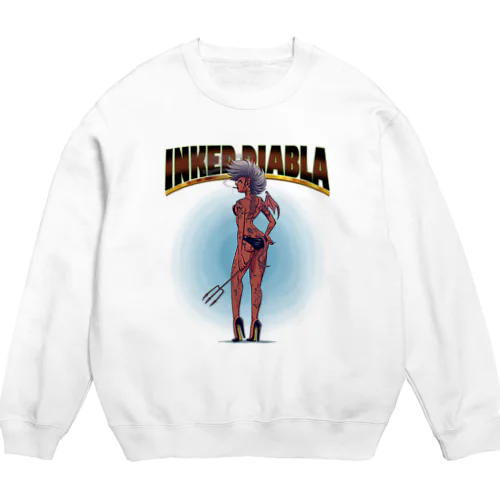 "INKED DIABLA" Crew Neck Sweatshirt