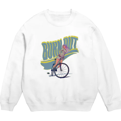 "BURN OUT" Crew Neck Sweatshirt