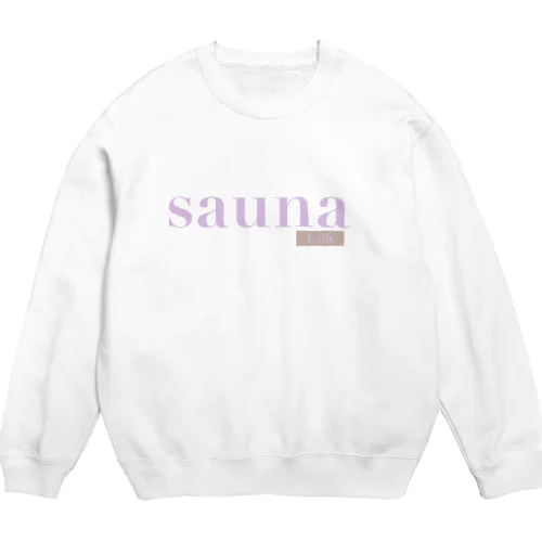 saunalady👸🤍 Crew Neck Sweatshirt