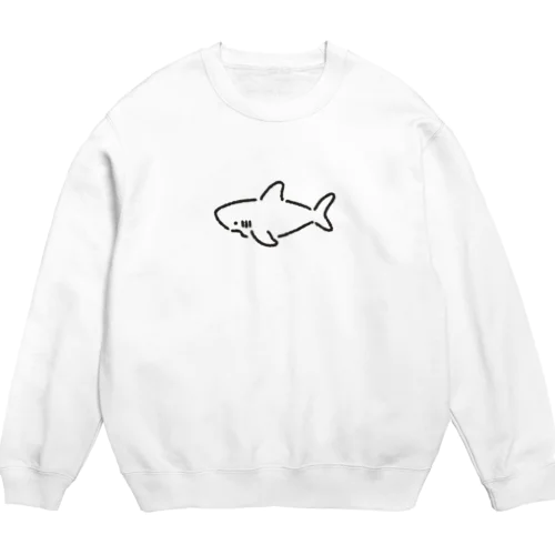 わりとシンプルなサメ2021 Crew Neck Sweatshirt