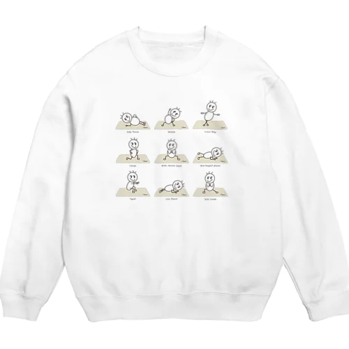 Stretch Crew Neck Sweatshirt