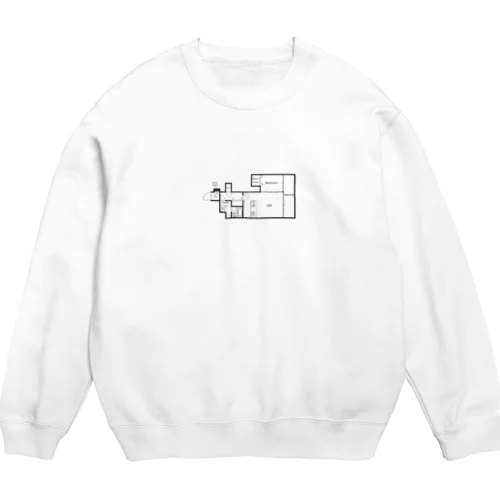 理想の間取り Crew Neck Sweatshirt